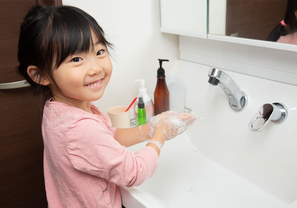 Frequent Washing Sends Germs Down The Drain