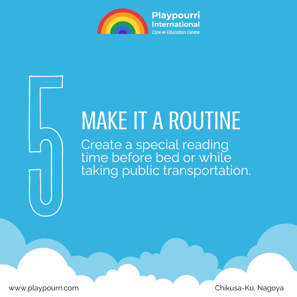 How to Encourage a Love for Reading 6