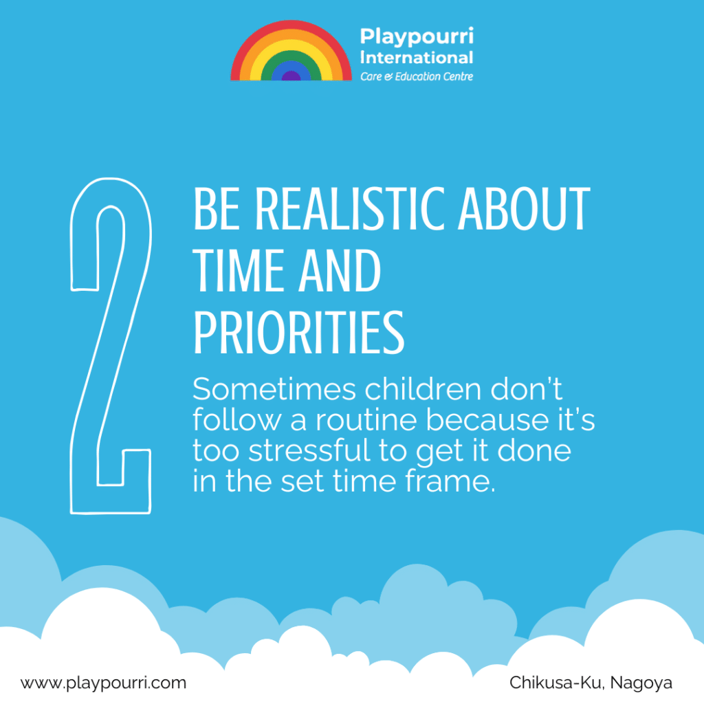 How to Introduce Structured Routines 3