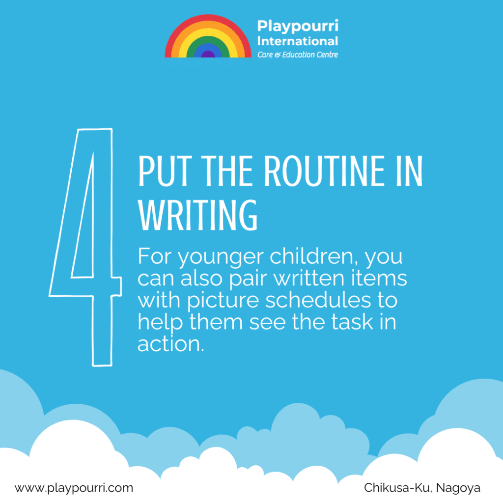 How to Introduce Structured Routines 5